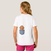 This is a poodle T-shirt that makes going out more (Achterkant volledig)