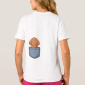 This is a poodle T-shirt that makes going out more (Achterkant)