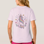This is a T-shirt with a cute unicorn. (Achterkant)
