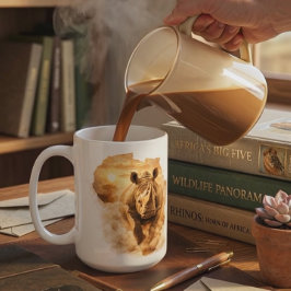 This Is Africa Rhino | African Strength Wildlife Koffiemok