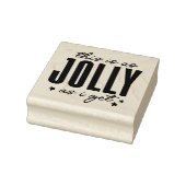 This is as Jolly as I get Rubberstempel (Stempel)