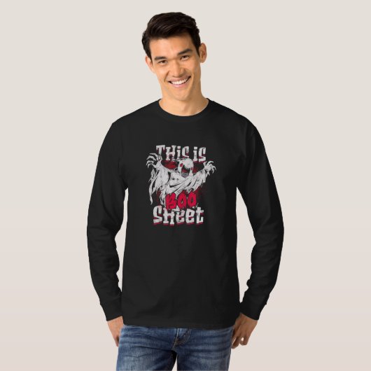 This is boo sheet  boo t-shirt (Voorkant volledig)