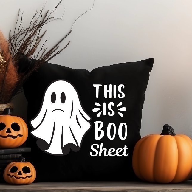 This is Boo Sheet, Funny Halloween  Kussen (Creator heeft geüpload)