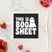This Is Boo Sheet Ghost Funny Halloween Costume Servet (Insitu)