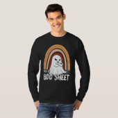 This is boo sheet ghost retro halloween costume me t-shirt (Voorkant volledig)