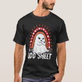 This is boo sheet ghost retro halloween costume me t-shirt (Voorkant)