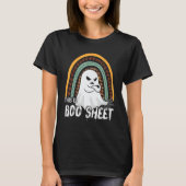 This is boo sheet ghost retro halloween costume me t-shirt (Voorkant)