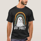 This is boo sheet ghost retro halloween costume me t-shirt (Voorkant)