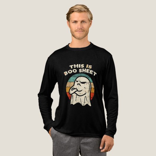 This is boo sheet Tri-Blend shirt (Voorkant)