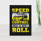 This Is How I Roll Bus Driver Kaart (Voorkant)