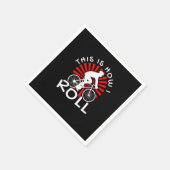 This Is How I Roll Cyclist Cycling Bicycle Bike Servet (Hoek)