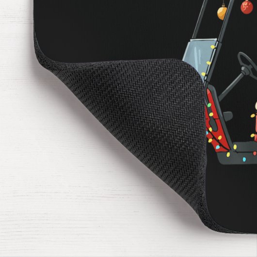 This Is How I Roll Golf Cart Christmas Funny Srt G Muismat (Hoek)