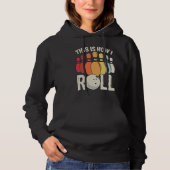 This Is How I Roll Helicopter Transportation Pilot Hoodie (Voorkant)