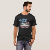 This is How I Roll RV Camping Camper Motorhome Fla T-shirt (Voorkant volledig)