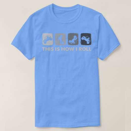This Is How I Roll SxS SideBySide UTV T-shirt (Design voorkant)
