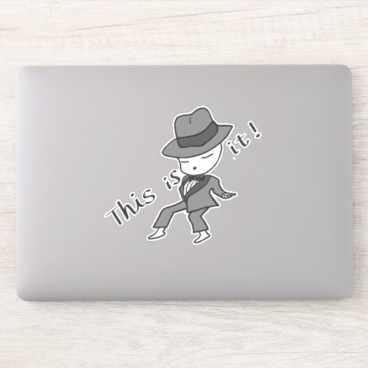 This is It ! Khabully Mouse Sticker (Computer)