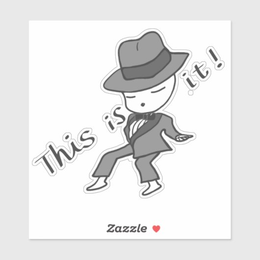 This is It ! Khabully Mouse Sticker (Vel)