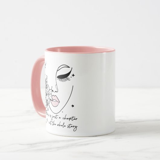 This is Just a Chapter Positive Quote  Mok (Voorkant links)