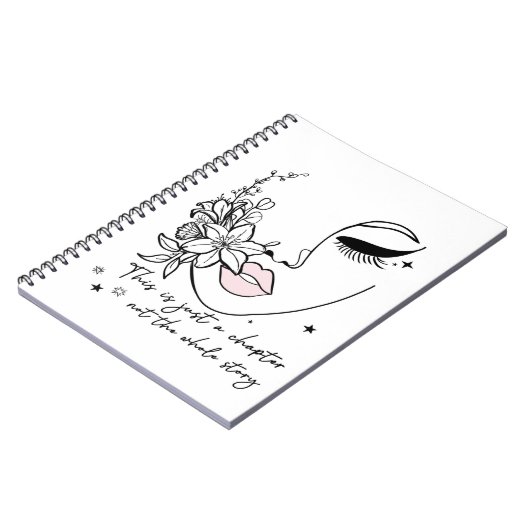 This is Just a Chapter Positive Quote  Notitieboek (Linkerzijde)