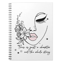 This is Just a Chapter Positive Quote  Notitieboek