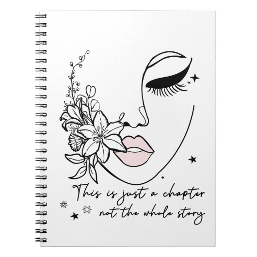 This is Just a Chapter Positive Quote  Notitieboek (Voorkant)