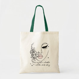 This is Just a Chapter Positive Quote  Tote Bag