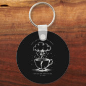 This Is Just A Inside A Teacup But Shelter Here  Sleutelhanger (Voorkant)