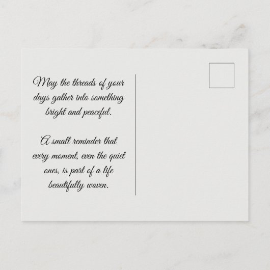 This is Life Briefkaart (Achterkant)