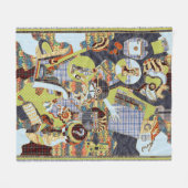 This is Life Fleece Deken (Voorkant (Horizontaal))