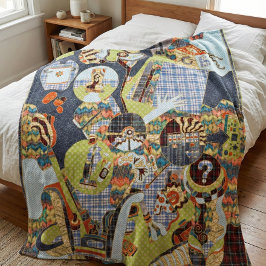 This is Life Fleece Deken