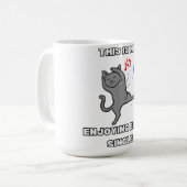 This Is Me Enjoying Being Single Koffiemok (Voorkant links)