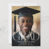 This Is Me | Modern GRAD Fade Text | Foto van Anno Aankondiging (Voorkant)