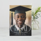 This Is Me | Modern GRAD Fade Text | Foto van Anno Aankondiging (Staand voorkant)