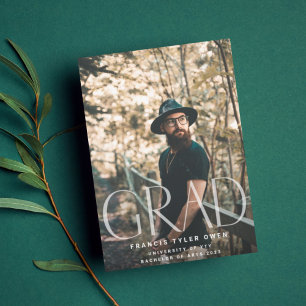 This Is Me Modern GRAD Fade Text Foto van Anno Aankondiging