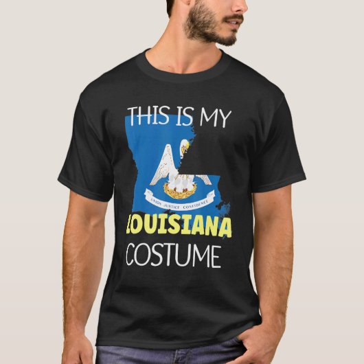 This is my American Louisiana Costume Party  Hallo T-shirt (Voorkant)