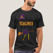 This Is My Awesome Teacher Costume Halloween Funny T-shirt (Voorkant)