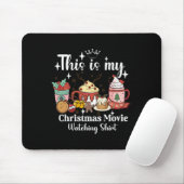 This Is My Christmas Movie Watching Shirt Family M Muismat (Met muis)