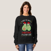 This Is My Christmas Pajama   Avocado Xmas Trui (Voorkant volledig)
