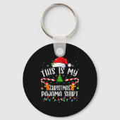 This Is My Christmas Pajama Cookies Matching Chris Sleutelhanger (Voorkant)