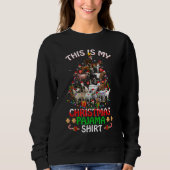 This Is My Christmas Pajama     Goats Tree   Holid Trui (Voorkant)