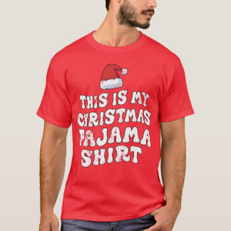 This Is My Christmas Pajama Merry Christmas Family T-shirt