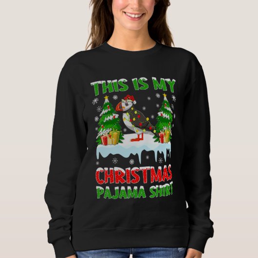 This Is My Christmas Pajama  Puffin Christmas 1 Trui (Voorkant)
