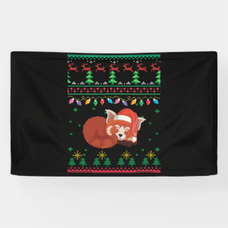 This Is My Christmas Pajama Red Panda Ugly Sweater Spandoek