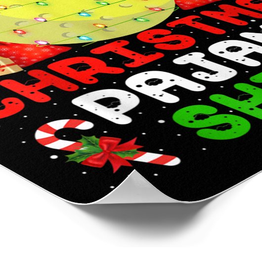 This Is My Christmas Pajama Shirt Field Hockey Chr Poster (Hoek)