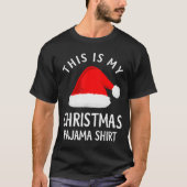 This Is My Christmas Pajama Shirt Funny Christmas  (Voorkant)