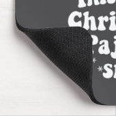 This Is My Christmas Pajama Shirt Funny Retro Matc Muismat (Hoek)