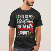 This Is My Christmas Pajama Shirt Funny Xmas Pjs M (Voorkant)