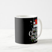 This Is My Christmas Pajama Shirt Lights Men Women Koffiemok (Voorkant rechts)