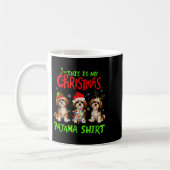 This Is My Christmas Pajama Shirt Shih Tzu Dog Fun Koffiemok (Links)