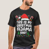 This Is My Christmas Pajama Shirt Xmas Pjs Men Wom (Voorkant)